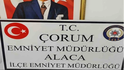 Çorum’da uyuşturucu operasyonu:1 tutuklama