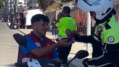 Kask takana çerez, takmayana ceza
