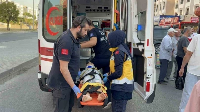 Hafif ticari aracın çarptığı çocuk hastanelik oldu