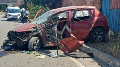 Trafik kazası: 1 yaralı