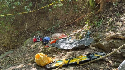 Fındık toplarken uçurumdan düşen vatandaş hayatını kaybetti