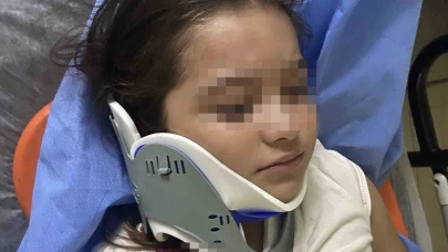 Ters şeritten gelen scooter, 8 yaşındaki çocuğa çarptı