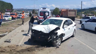 Trafik kazası: 3 yaralı