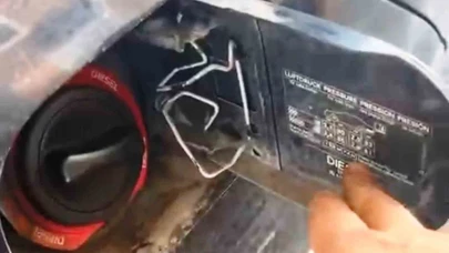 Akaryakıt istasyonunda sürücüye şok: Dizel araca benzin koydular