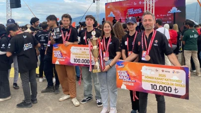 Amasyalı gençler TEKNOFEST’te üçüncü oldu