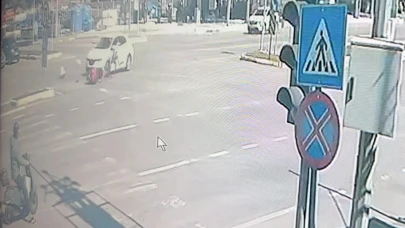 Çorum’da otomobille motosiklet çarpıştı: 1 yaralı