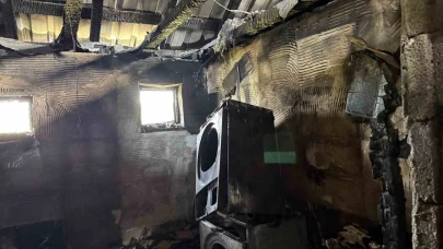 Evi 6’ncı kez yanarak kullanılamaz hale geldi