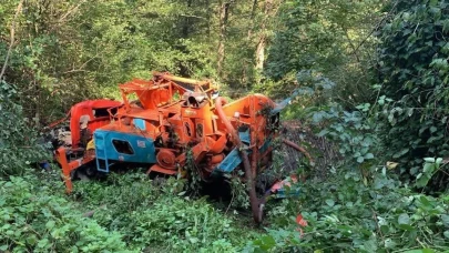 Patoz uçuruma yuvarlandı: 1 ölü