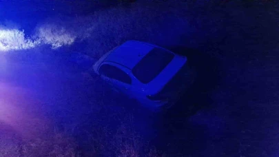 Kontrolden çıkan otomobil şarampole devrildi: 1 yaralı