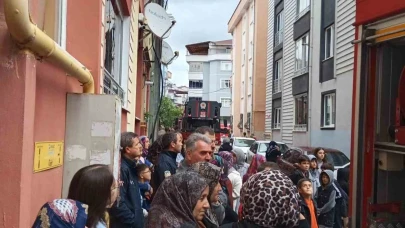 Kombi patlaması korkuttu