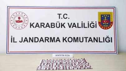 Uyuşturucu operasyonunda 224 adet sentetik hap ele geçirildi