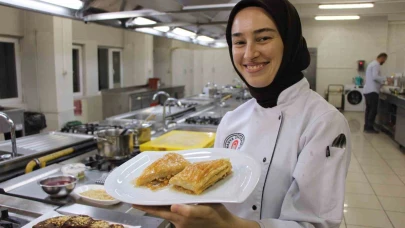 Amasya’nın yeni lezzeti ‘elmalı baklava’