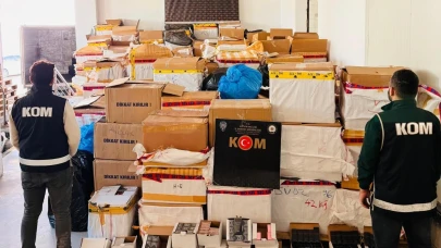 Kaçakçılık operasyonu: 300 milyon TL’lik ürün ele geçildi