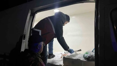 Usulsüz avlanan 1 ton 335 kilogram balığa el konuldu