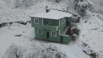 Şehit ailesi harabe köy evinden kurtuldu, yeni yuvalarına kavuştu