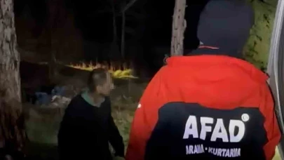 Kaybolan zihinsel engelli vatandaş 20 saat sonra sağ bulundu