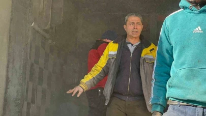 Oto kuaför dükkanında çıkan yangın paniğe neden oldu