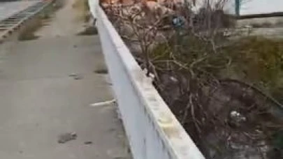Şantiyede çıkan yangın korkuttu