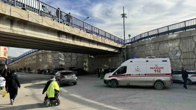 Köprüde can pazarı: Tutunamayınca yere düştü