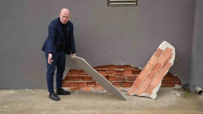 Apartmanlarda derin çatlaklar: Bina sakinleri tedirgin