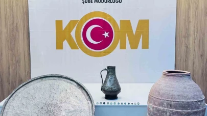 Tarihi eser operasyonu: Helenistik sikkeler ve Osmanlı eserleri ele geçirildi