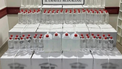 1080 litre etil alkol ele geçirildi: 1 gözaltı