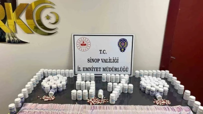 6 bin 245 uyuşturucu hap ele geçirildi: 2 tutuklama