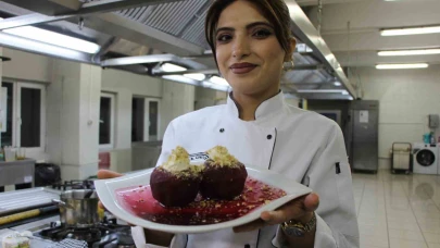 Amasya’da 2 bin yıldır yetiştirilen meyveden yapılan tatlı: Elma tatlısı