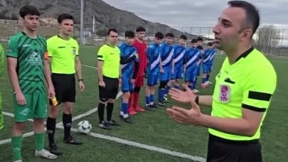Amasya’da sahada sağlık görevlisi olmayınca hakem maçı oynatmadı