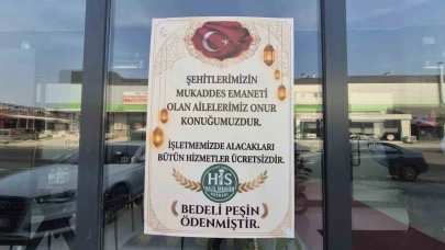 "Bedeli peşin ödendi" dediler, bütün hizmetlerini ücretsiz yaptılar