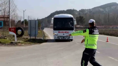 Yolcu otobüslerine sivil jandarma denetimi