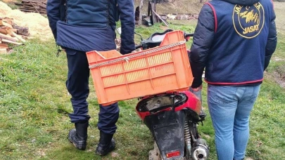 Çalınan motosiklet 5 yıl sonra Bolu’da bulundu