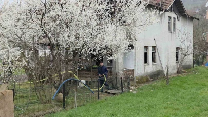 Çıkan ev yangınında yaşlı kadın hayatını kaybetti