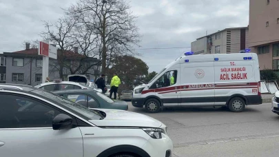 Devrilen elektrikli motosikletin sürücüsü yaralandı