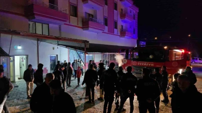 Korkutan yangın: 25 öğrenci tahliye edildi