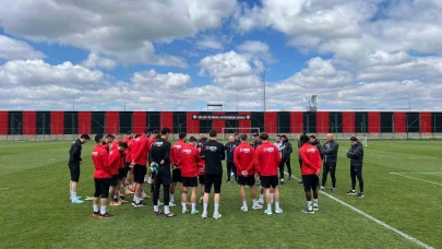 Çorum FK, Sakaryaspor'a karşı mücadele etmek için antrenmanlarını sürdürüyor!