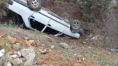 Otomobil takla attı: 1 yaralı