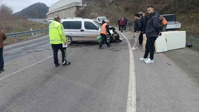 Trafik kazası: 2 yaralı