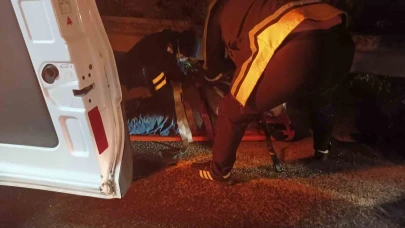 Otomobilin çarptığı yaya ağır yaralandı