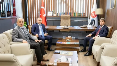 Amasya Protokolünden Hamza Bayram’a Ziyaret