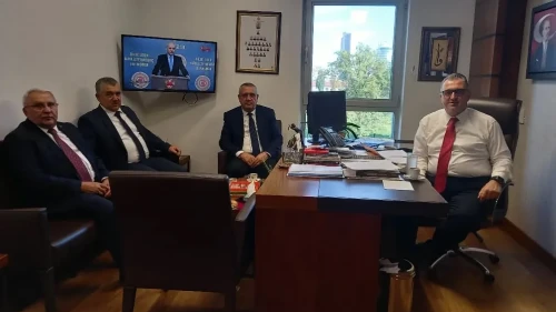 Başkanlardan Çilez’e Ziyaret