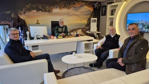 Merzifon Vakfı’ndan Üyesi Eriş Gül’e Ziyareti