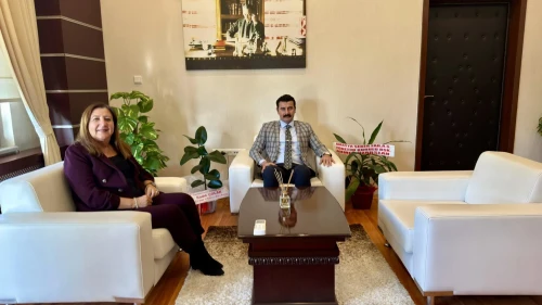 Hamamözü Kaymakamı Arslan’a Protokol Ziyaretleri