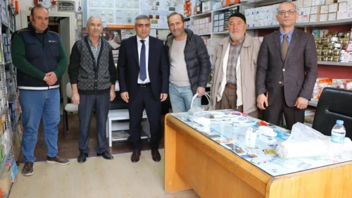 Kaymakam Karaaslan’dan Esnaf Ziyareti