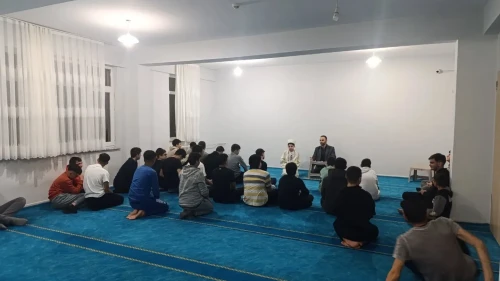 Merzifon’da Gençlere Mescid-i Aksa Sohbeti