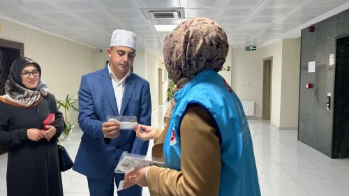 TDV Amasya Şubesi Kadın Kolları’ndan Hafızlara Anlamlı Destek