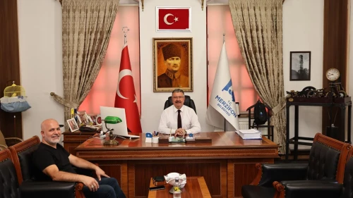 Emekli Bürokrat Hakan İsen’den Başkan Alp Kargı’ya Ziyaret