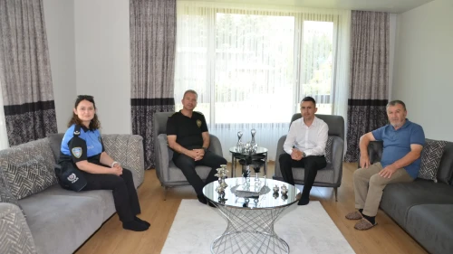 Emniyet Müdüründen 15 Temmuz Gazisine ve Bebeğine Anlamlı Ziyaret