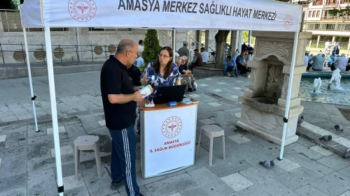 Amasya İl Sağlık Müdürlüğü’nden Mobil Destek