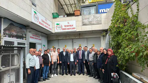 Amasya’da Vekil-Muhtar Buluşması